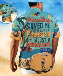 Funny Shark Surfing Life Is Simple Just Add Water Hawaiian Shirt
