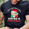 Funny Shirt Anime Chrismas Cute Girl Shir