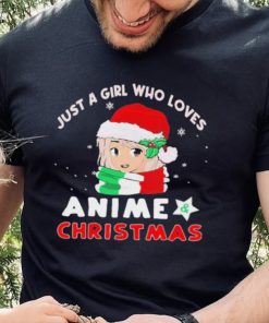 Funny Shirt Anime Chrismas Cute Girl Shir