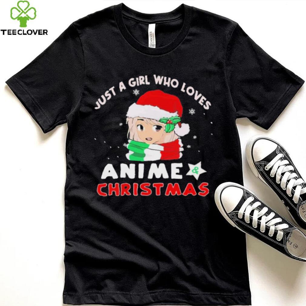 Funny Shirt Anime Chrismas Cute Girl Shir Funny Shirt Anime Chrismas Cute Girl Shir