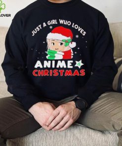 Funny Shirt Anime Chrismas Cute Girl Shir