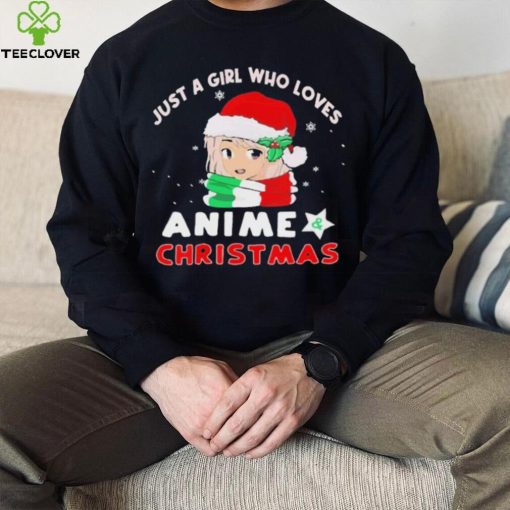 Funny Shirt Anime Chrismas Cute Girl Shir
