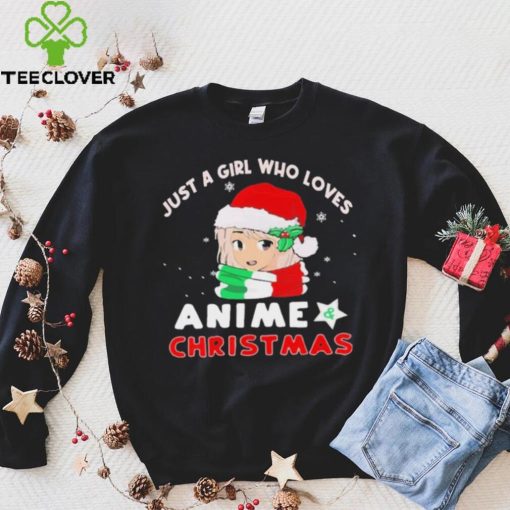 Funny Shirt Anime Chrismas Cute Girl Shir