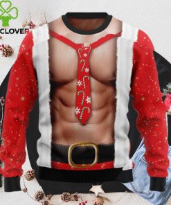 Funny Six Pack Muscle Ugly Christmas Sweater Sweatshirt