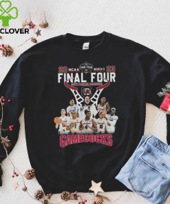 Funny South Carolina Gamecocks all team 2023 ncaa women’s final four signatures hoodie, sweater, longsleeve, shirt v-neck, t-shirt
