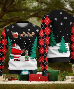 Funny Special Delivery Santa Ugly Christmas Sweater Black Gift For Men And Women
