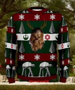 Funny Star Wars Chewbacca Ugly Christmas Sweater