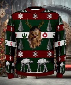 Funny Star Wars Chewbacca Ugly Christmas Sweater