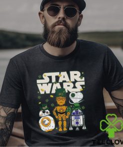 Funny Star Wars Droids R2 D2 C P3O BB 8 Shamrock St Patrick’s Day T hoodie, sweater, longsleeve, shirt v-neck, t-shirt