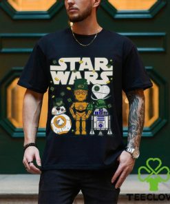 Funny Star Wars Droids R2 D2 C P3O BB 8 Shamrock St Patrick’s Day T hoodie, sweater, longsleeve, shirt v-neck, t-shirt