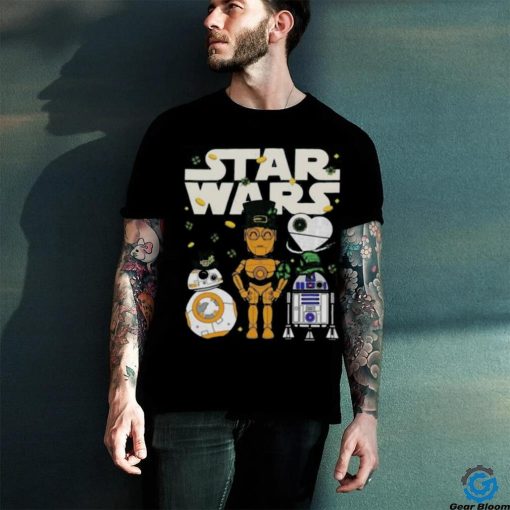 Funny Star Wars Droids R2 D2 C P3o Bb 8 Shamrock St Patrick’s Day T hoodie, sweater, longsleeve, shirt v-neck, t-shirt