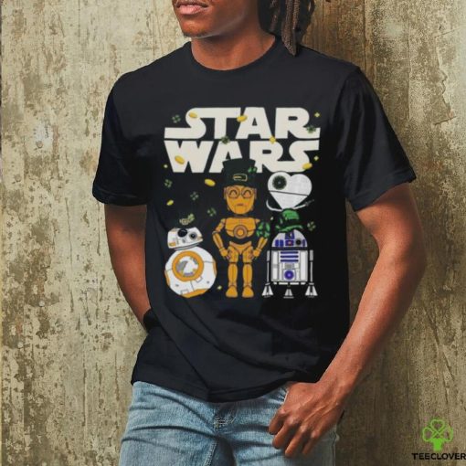 Funny Star Wars Droids R2 D2 C P3o Bb 8 Shamrock St Patrick’s Day T hoodie, sweater, longsleeve, shirt v-neck, t-shirt