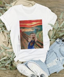 Funny Stephen Curry The Scream Art Scream Curry Poster Essentials T Shirt