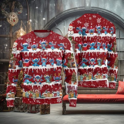 Funny Stitch Ugly Sweater Christmas