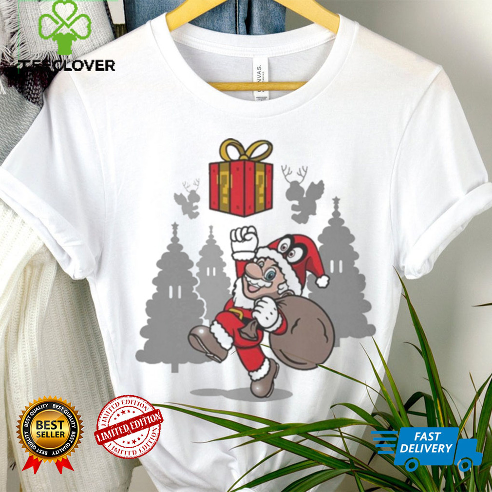Funny Super Merry GO Super Mario Santa Claus Christmas 2023 t shirt Funny Super Merry GO Super Mario Santa Claus Christmas 2023 t shirt