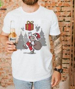 Funny Super Merry GO Super Mario Santa Claus Christmas 2023 t shirt