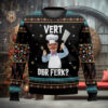 Jimmy Buffett Fins Up Ugly Christmas Sweater