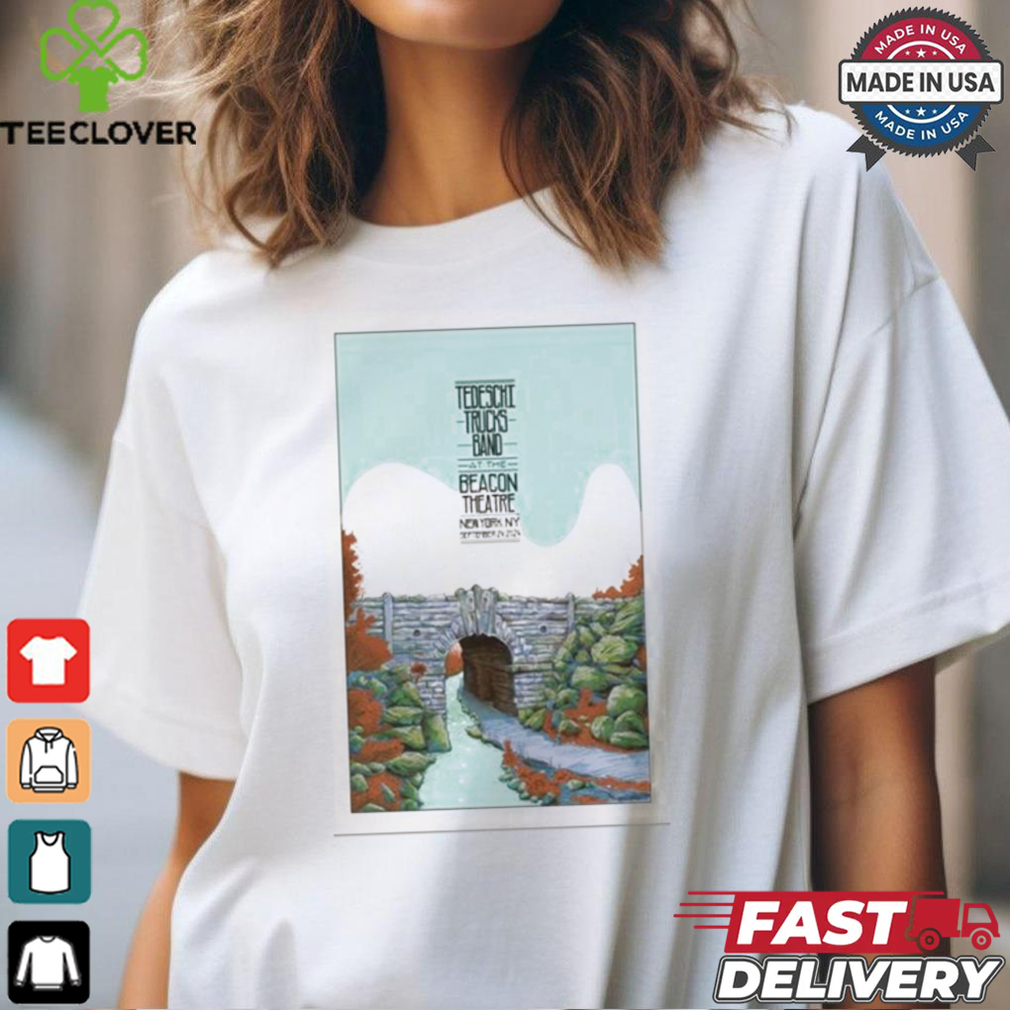 Funny Tedeschi trucks band beacon theatre new york ny september 24 2024 tour poster shirt Funny Tedeschi trucks band beacon theatre new york ny september 24 2024 tour poster shirt