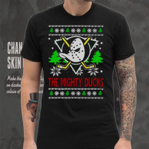 Funny The Mighty Sports Ducks Christmas shirt