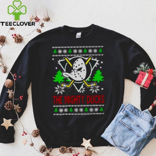 Funny The Mighty Sports Ducks Christmas shirt