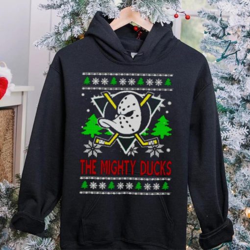 Funny The Mighty Sports Ducks Christmas shirt