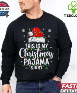 Funny This Is My Christmas Pajama Shirt Lights Men Women Gift Unisex T Shirt