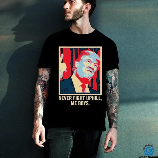Funny Trump 2024 Tee Never Fight Up I’ll Me Boys T Shirt