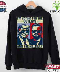 Funny Trump Flag Outlaw Hillbilly JD Vance 2024 Donald Trump T Shirt