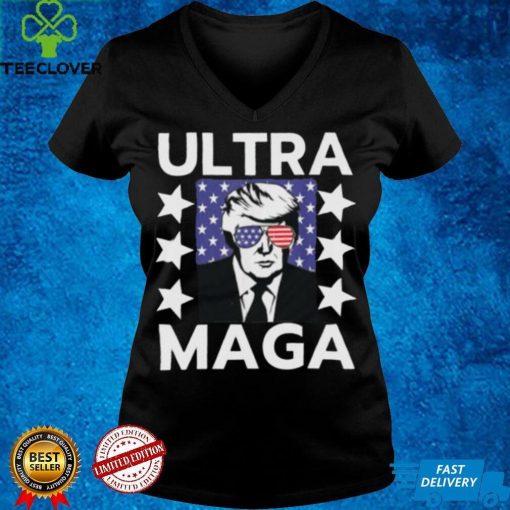 Funny Trump Great Maga King American Flag Shirt