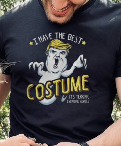 Funny Trump Halloween T Shirts Costume Ghost Donald Trump Spooky Night