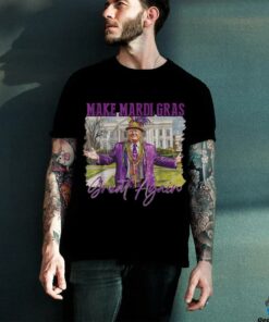 Funny Trump Make Mardi Gras Great Again Trump Mardi Gras T Shirt