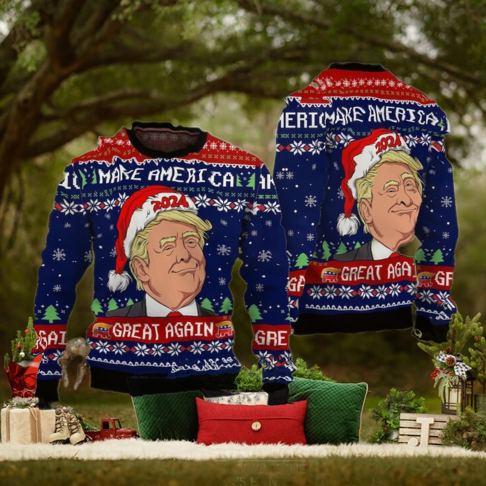 Funny Trump President Christmas Sweater Funny Trump President Christmas Sweater