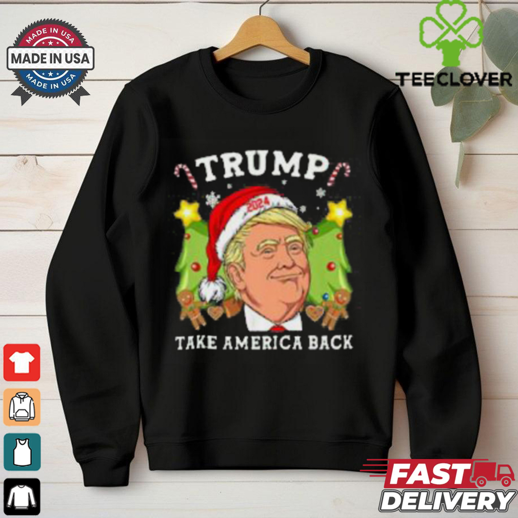 Funny Trump Santa Hat Take America Back Matching Christmas T shirt Funny Trump Santa Hat Take America Back Matching Christmas T shirt