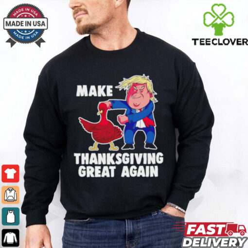 Funny Trump Turkey Floss Gift Cartoon shirt