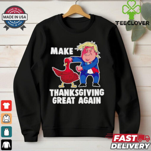 Funny Trump Turkey Floss Gift Cartoon shirt