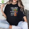 Funny Trump Vs Kamala The Nut Doesn’t Fall Far From The Coconut Tree Ladies Boyfriend Shirt