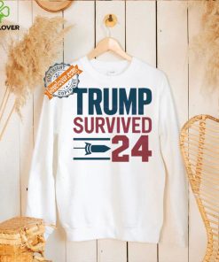 Funny Trump survived election campaign 2024 shirt 1 Funny Trump survived election campaign 2024 shirt