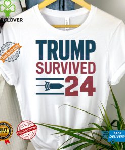 Funny Trump survived election campaign 2024 shirt 2 Funny Trump survived election campaign 2024 shirt
