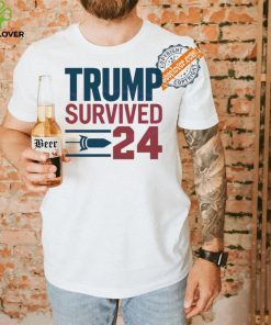 Funny Trump survived election campaign 2024 shirt 3 Funny Trump survived election campaign 2024 shirt