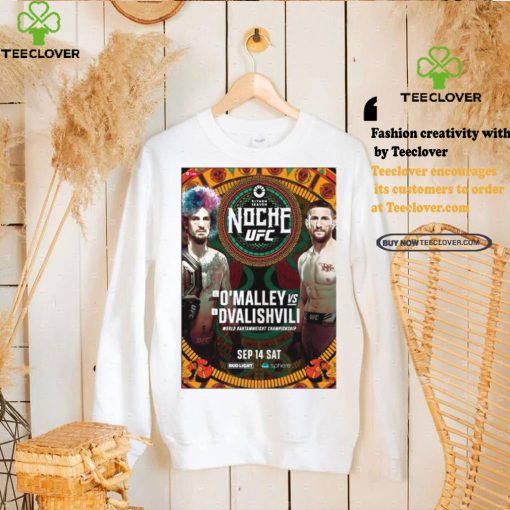 Funny Ufc 306 noche sean o’malley vs merab dvalishvili 2024 poster shirt