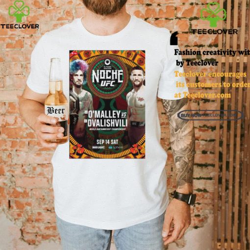 Funny Ufc 306 noche sean o’malley vs merab dvalishvili 2024 poster shirt
