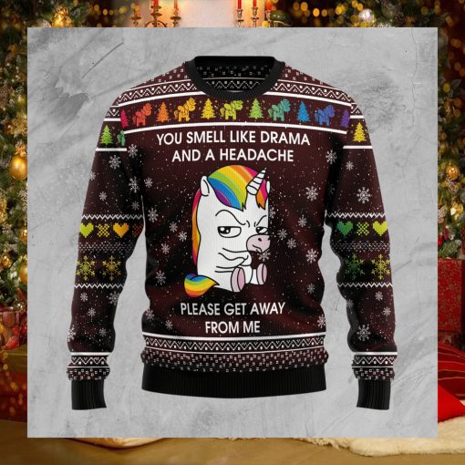 Funny Unicorn Christmas Ugly Christmas Sweater
