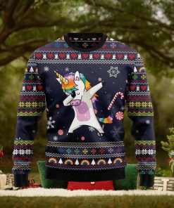 Funny Unicorn Dab Ugly Christmas Sweater Unicorn Shirt