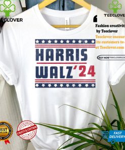 Funny Vintage Harris Walz 2024 Presidential Election T Shirt