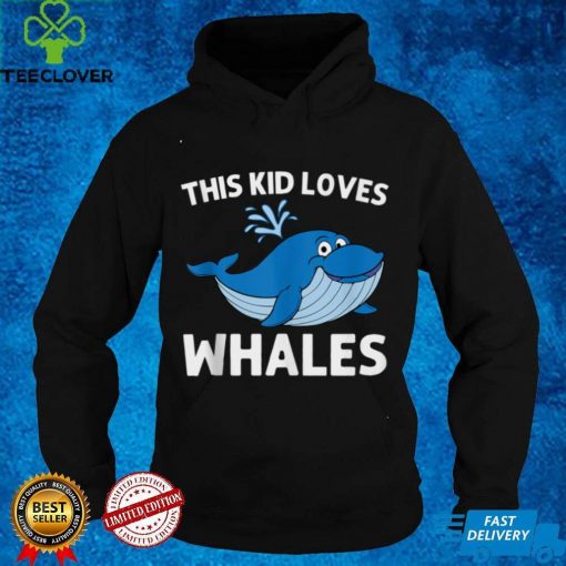 Funny Whale Art For Kids Boys Orca Narwhal Blue Whales Tank Top