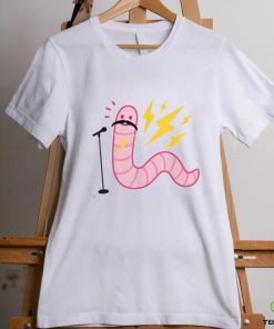 Funny Worm With A Mustache Tom Ariana Reality T Shirt