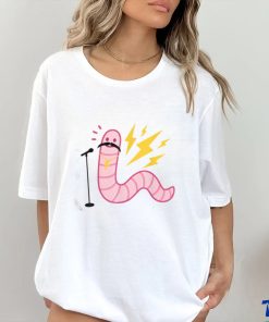 Funny Worm With A Mustache Tom Ariana Reality T Shirt