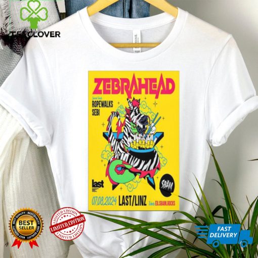 Funny Zebrahead tour in pont rouge qc on jul 8 2024 shirt