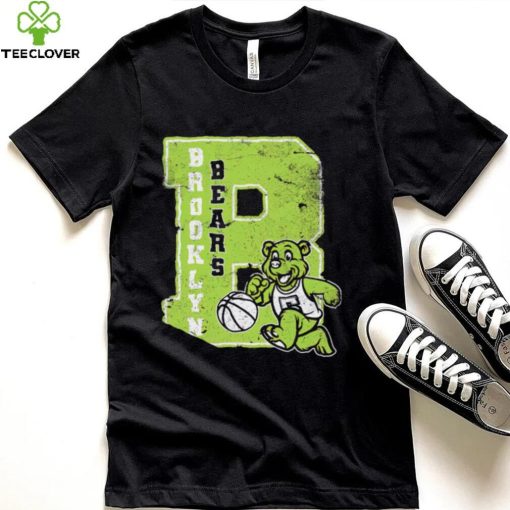 Funny brooklyn Bears Basketball Varsity retro logo shirt