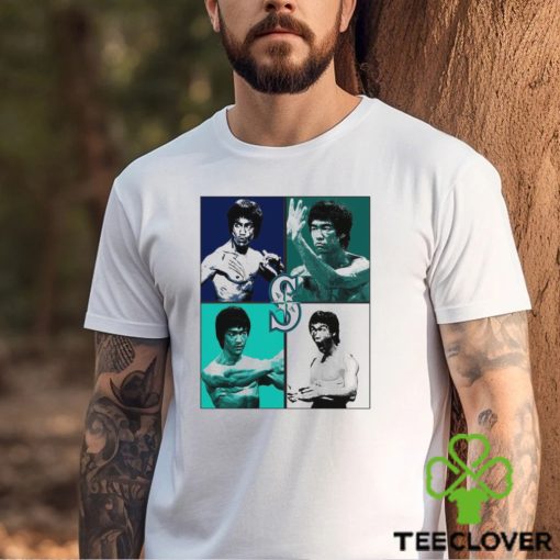 Funny bruce lee night seattle mariners shirt